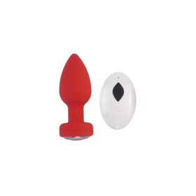 Plug Anal Vibrant Télécommandé SHAKY Rouge